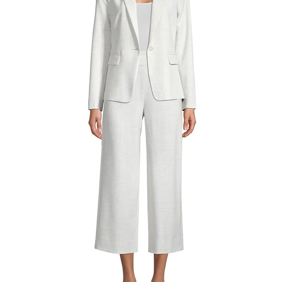 REBECCA TAYLOR Tailored Linen-Blend Suiting Jacket - Picture 2 of 8